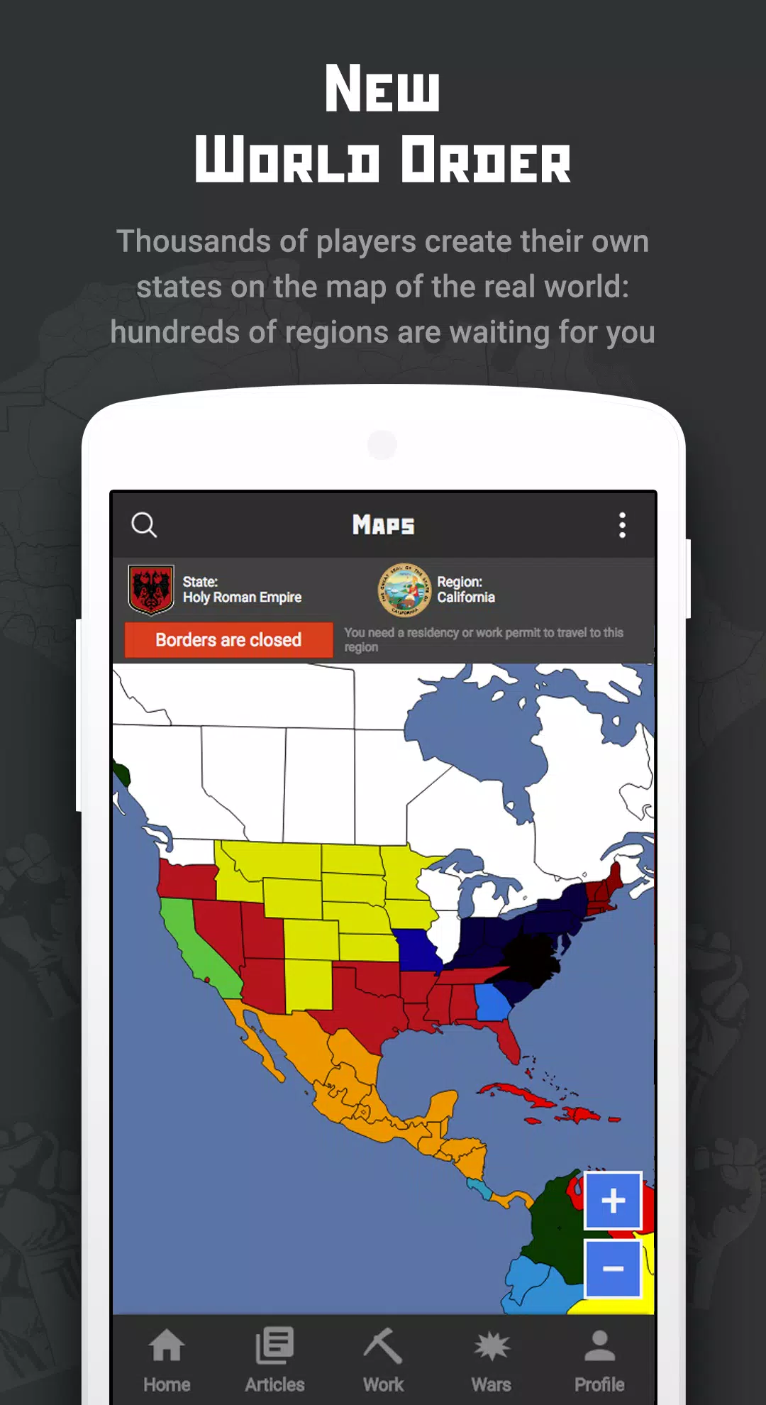 Zrzuty ekranu Rival Regions: world strategy