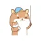 Shiba Dog -Store Sticker Fun
