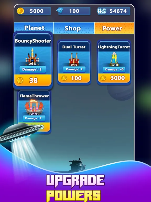 Galaxiga Saturn: Strategy Game iPad  Screenshots