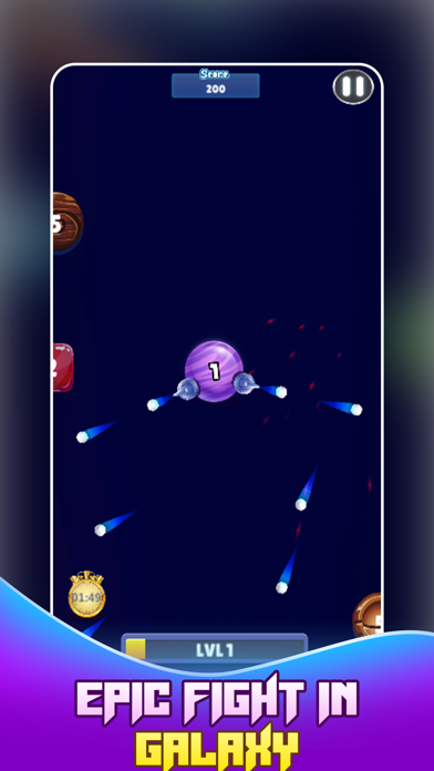 Galaxiga Saturn: Strategy Game স্ক্রিনশট