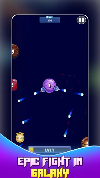 Galaxiga Saturn: Strategy Game Screenshots
