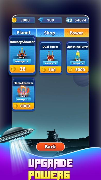 Galaxiga Saturn: Strategy Game স্ক্রিনশট