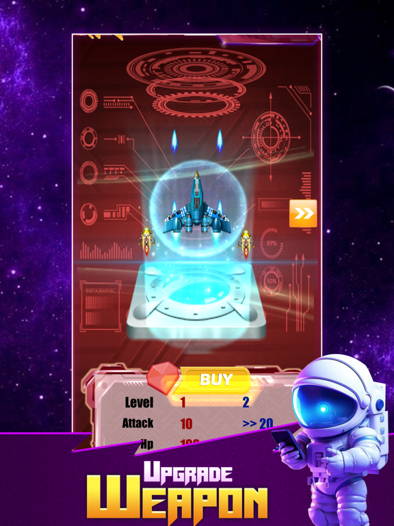 Zrzuty ekranu Alien Shooter Space Invaders iPad 