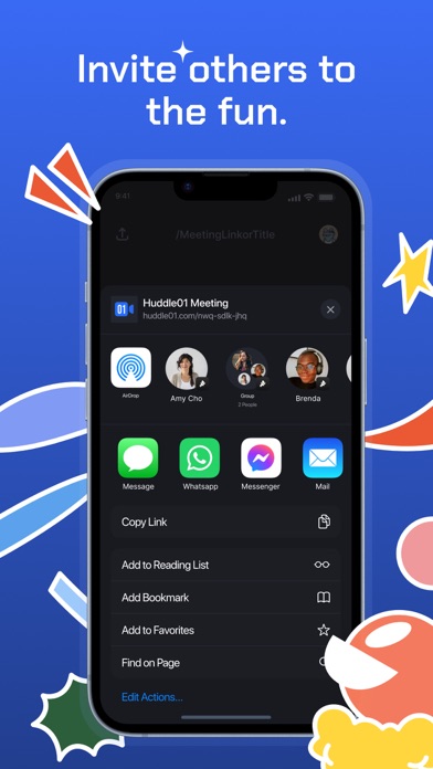 Huddle01: Meet. Talk. Hang Out Screenshots