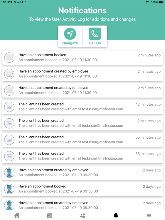 Ava Spa Nails iPad Screenshots