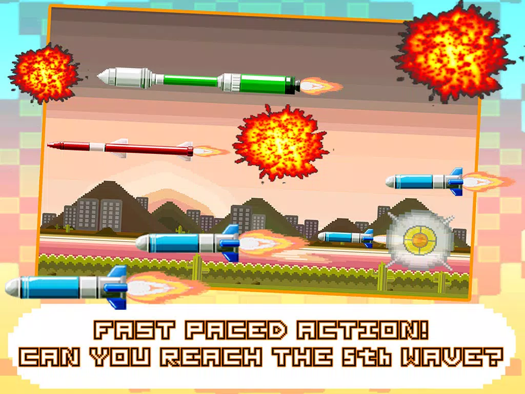 Tap Tap Boom - Endless Missile Defense Game iPad Screenshots