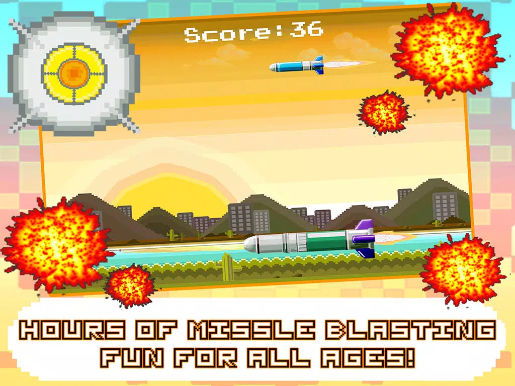Tap Tap Boom - Endless Missile Defense Game iPad Screenshots