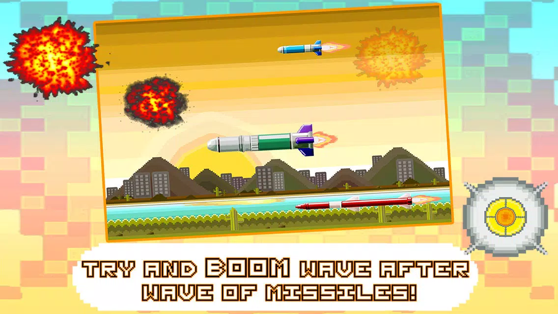 Tap Tap Boom - Endless Missile Defense Game Screenshots
