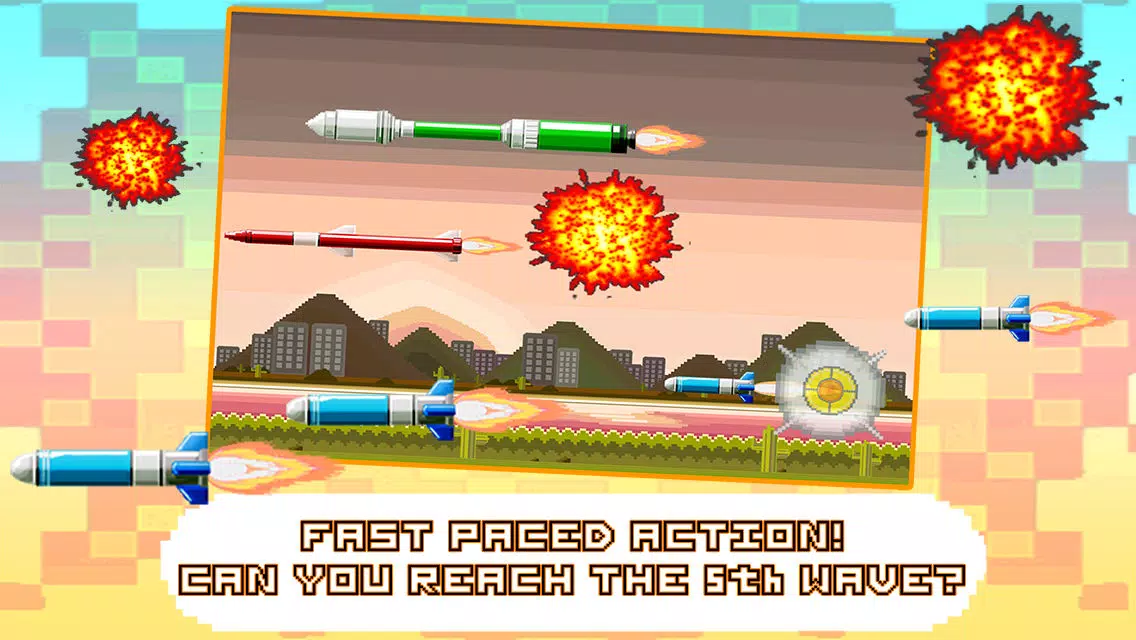 Tap Tap Boom - Endless Missile Defense Game Screenshots