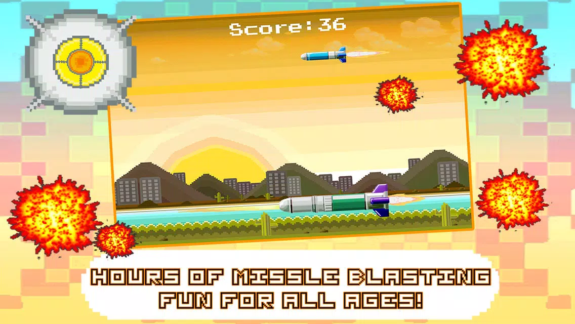 Tap Tap Boom - Endless Missile Defense Game Screenshots