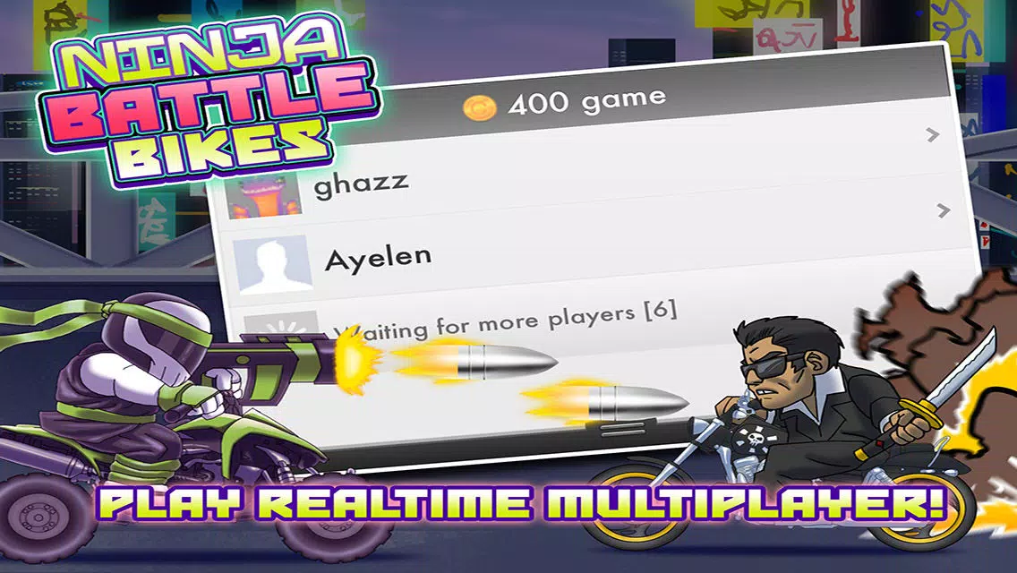 Ninja Battle Bikes - Epic Warrior Showdown Free Racer Game スクリーンショット