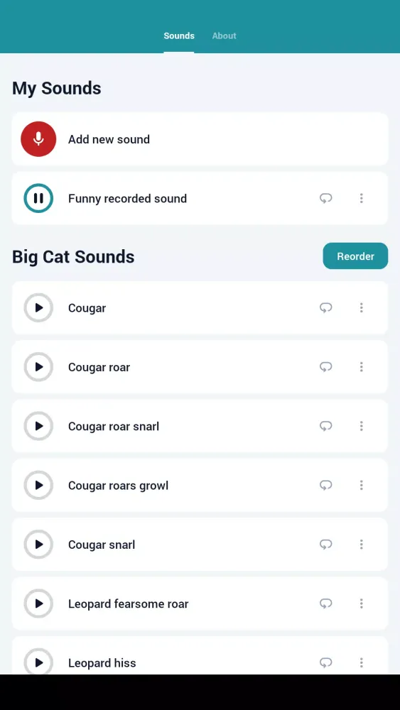 Big Cat Sounds Screenshots