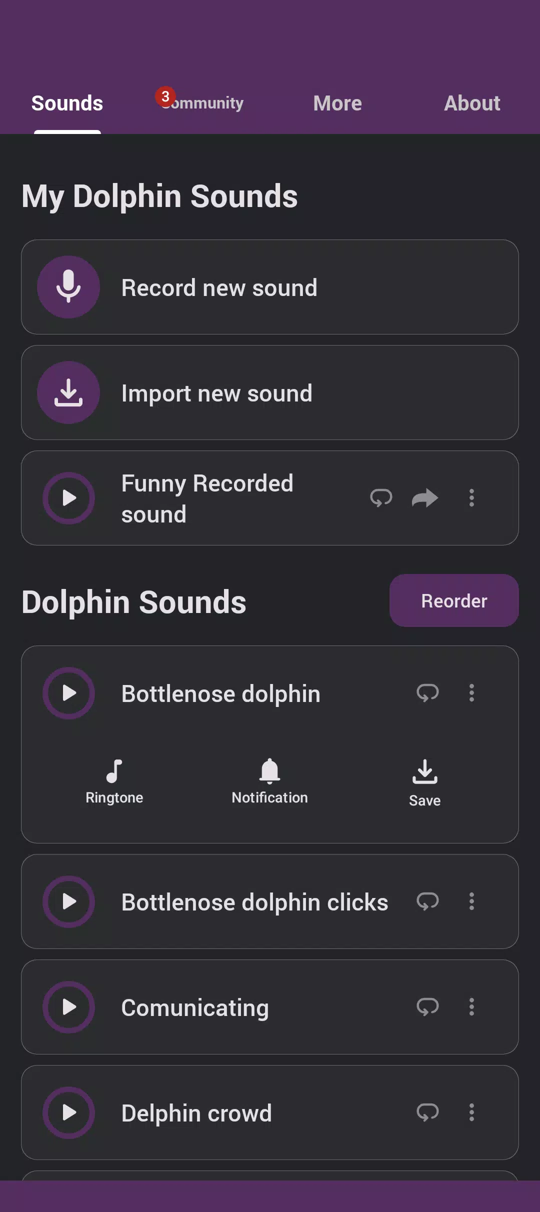 Dolphin Sounds Screenshots