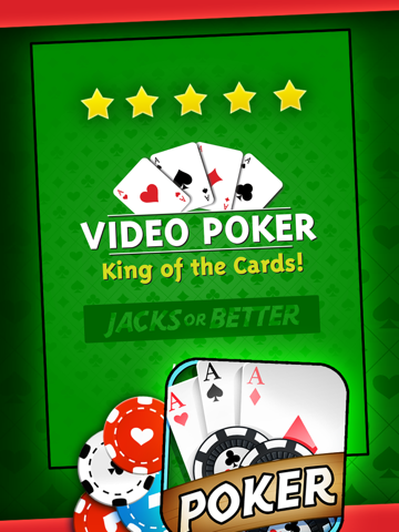 Video Poker Free Game: King of the Cards! for iPad and iPhone Casino Apps iPad Screenshots