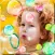 Baby soap bubbles