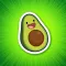 Michi Cado - Avocado Stickers