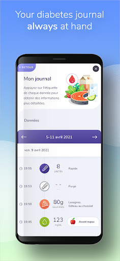 Gluci-Chek: diabetes and carbs Screenshots