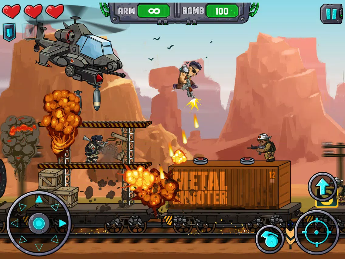 Metal Shooter: Super Commando iPad Screenshots