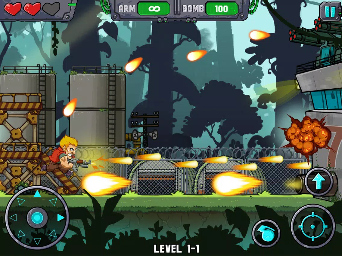 Metal Shooter: Super Commando iPad Screenshots