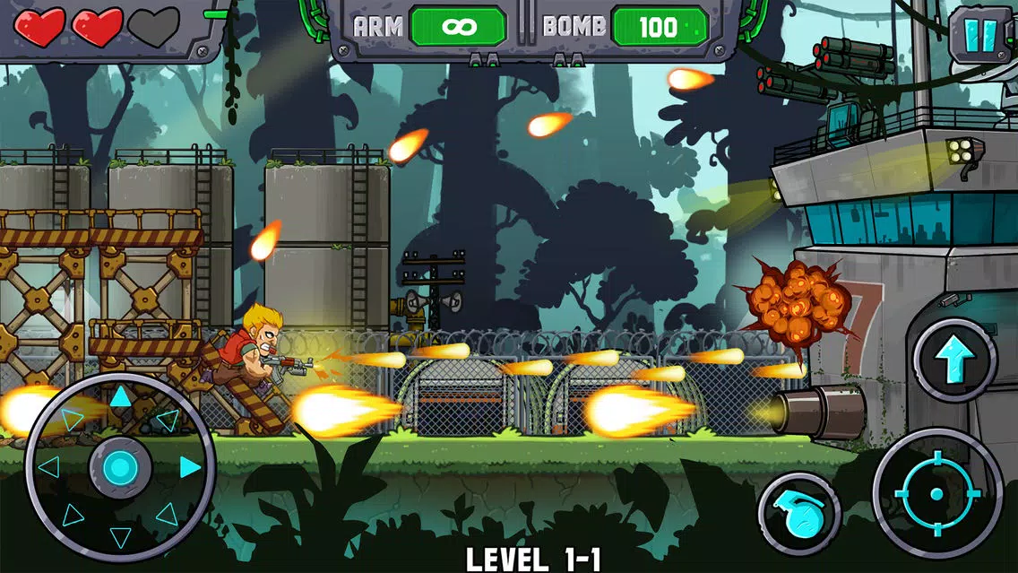Metal Shooter: Super Commando Screenshots