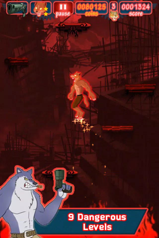 تصاویر Courage Wolf Jump Free
