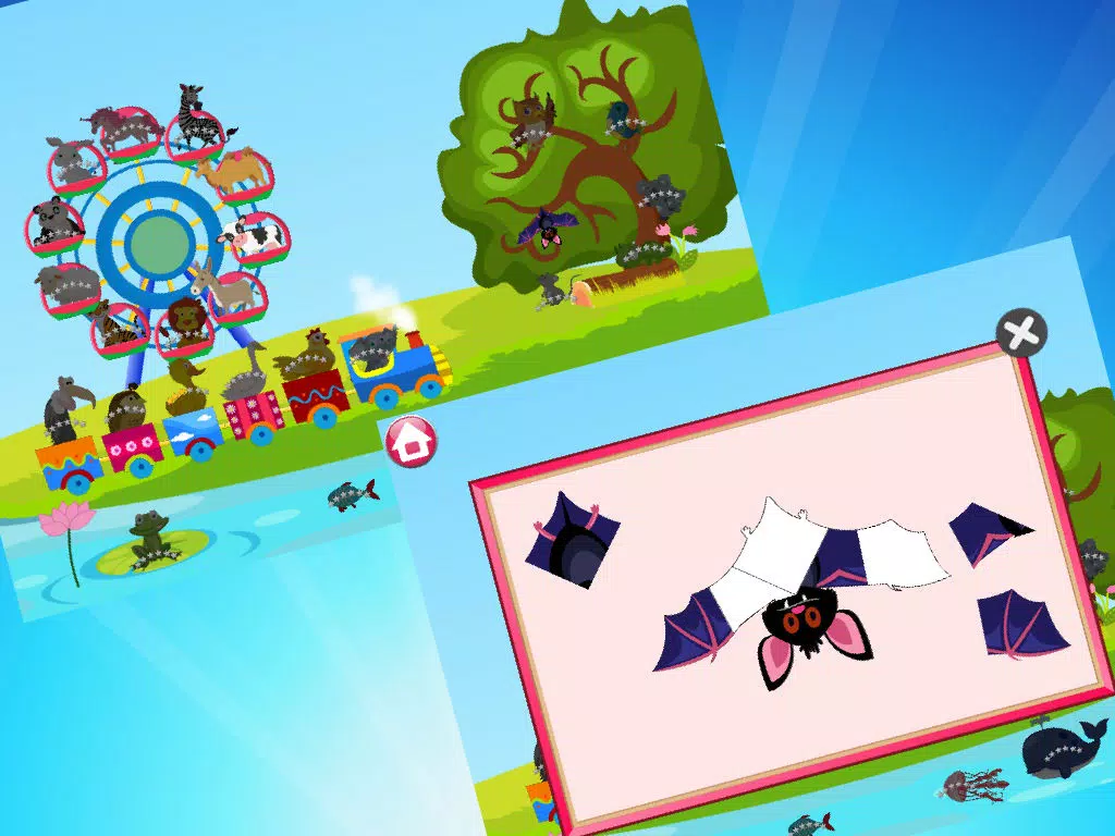 Animal Math School- 6 Amazing Learning Games for Preschool & Kindergarten Kids FREE iPad Screenshots