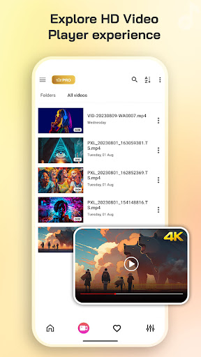 Music Player - MP4, MP3 Player Screenshots