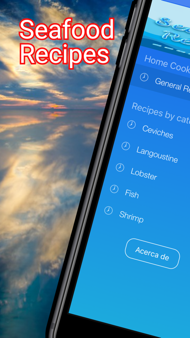 Easy and tasty seafood recipes Screenshots