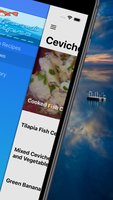 Easy and tasty seafood recipes Screenshots