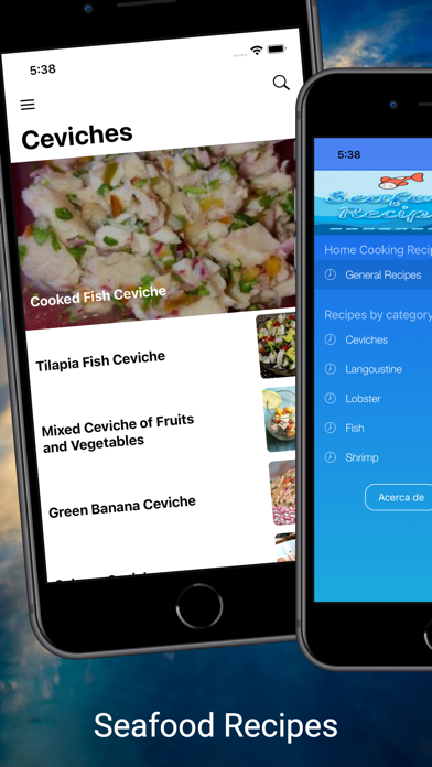 Easy and tasty seafood recipes Screenshots