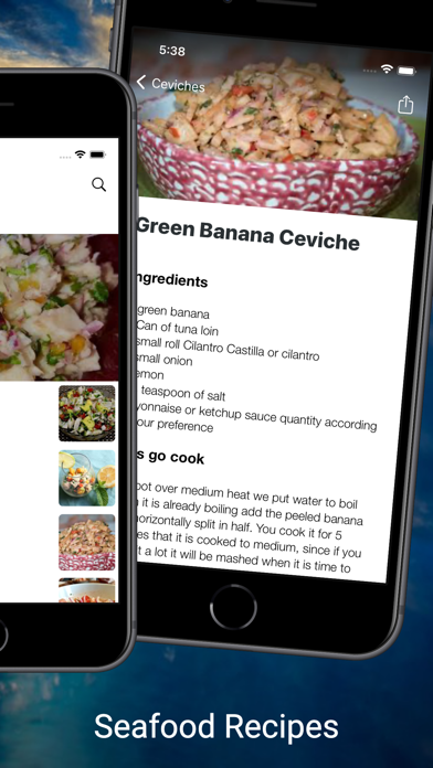 Easy and tasty seafood recipes Screenshots