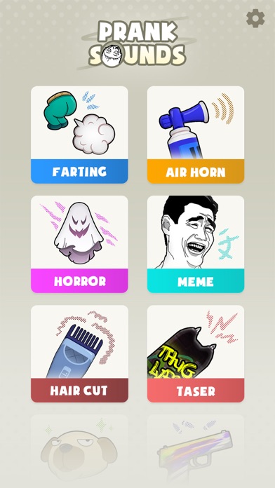 Prank sounds: haircut & fart Screenshots