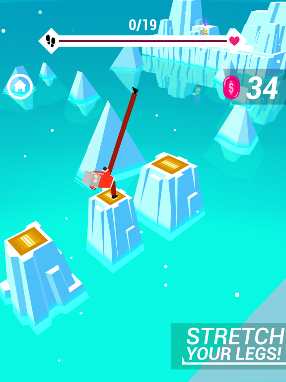 Stretchy Legs! iPad  Screenshots