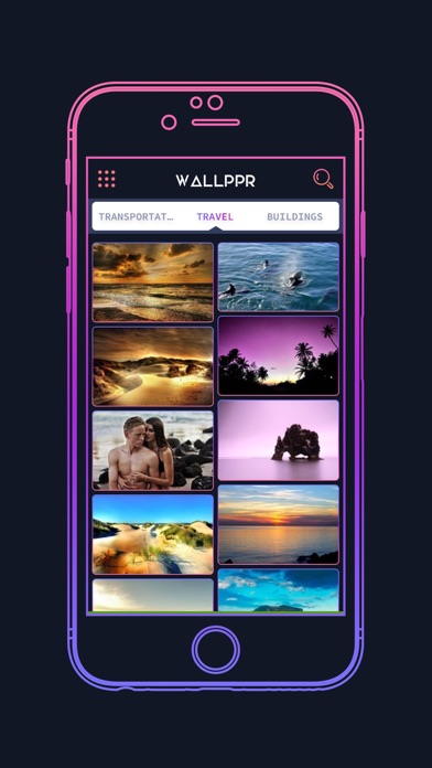 WALLPPR - HD & 4K Wallpapers スクリーンショット