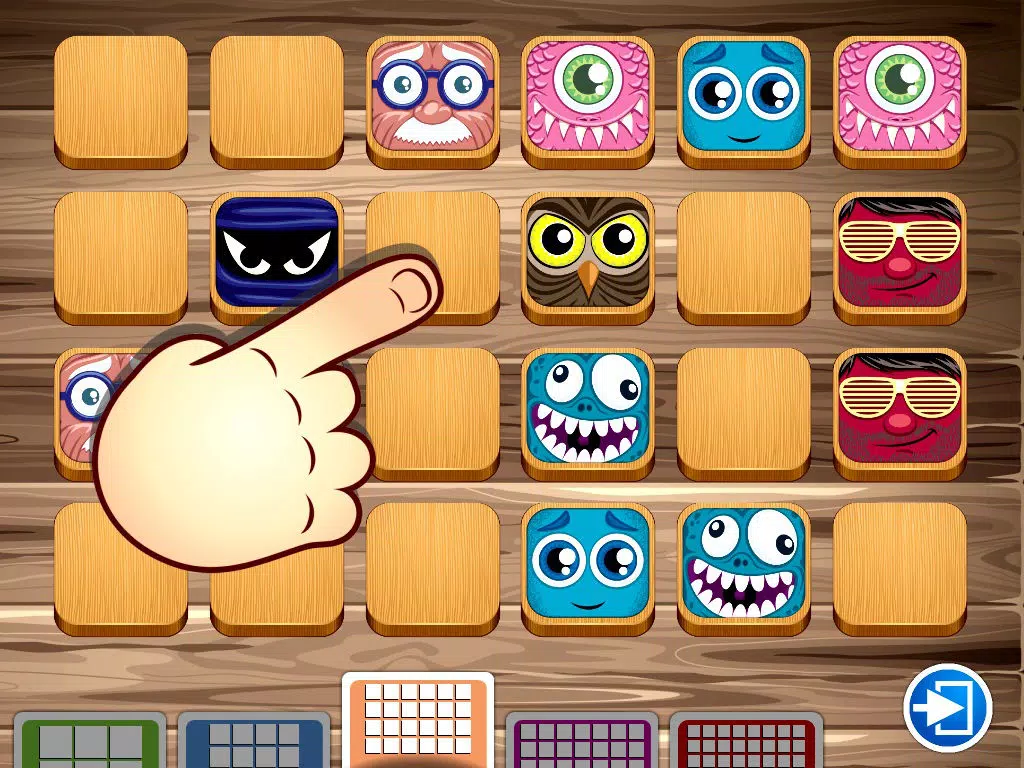 Memo Blocks - Free Memo And Match Up Game For Toddlers And Kids iPad Screenshots