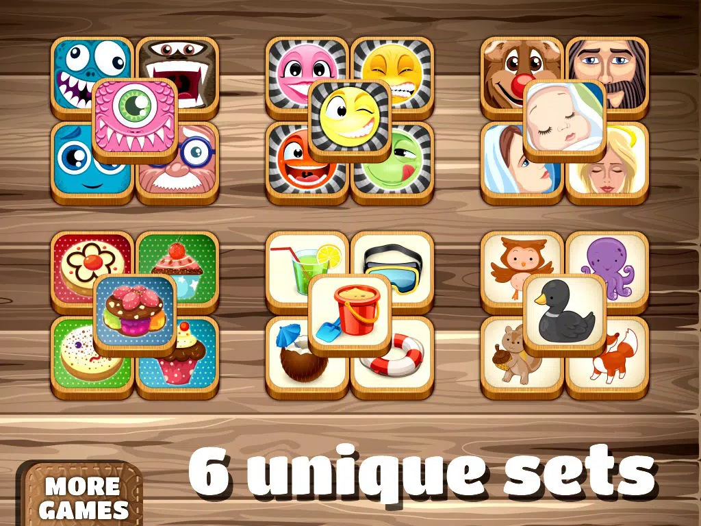 Memo Blocks - Free Memo And Match Up Game For Toddlers And Kids iPad Screenshots