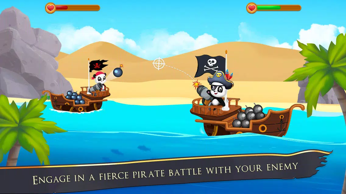 Pirate Panda Treasure Hunting 스크린샷