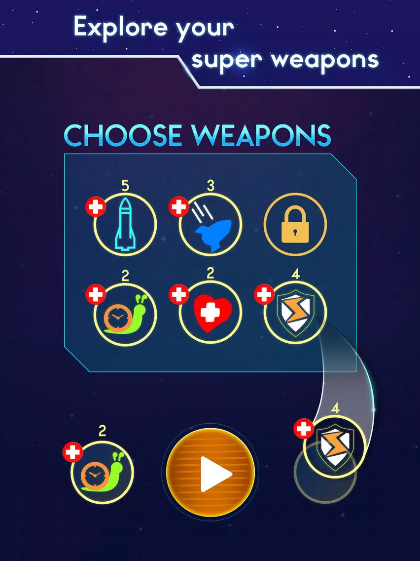Smash Ship – Alien Invasion iPad 应用截图