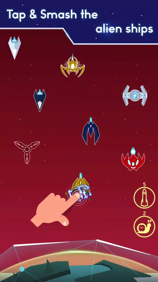 Smash Ship – Alien Invasion应用截图