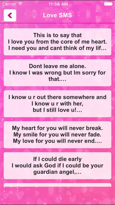 Romantic Love SMS:Love Sad slither.io for Socially Screenshots