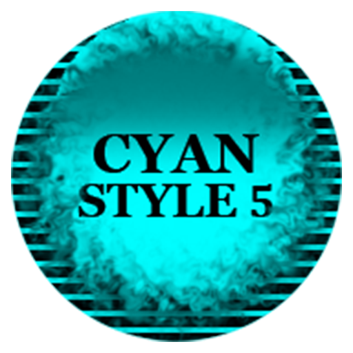 Cyan Icon Pack Style 5