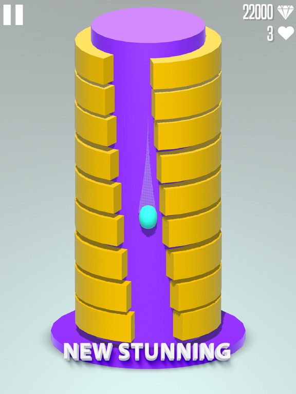 FALL BALL : ADDICTIVE FALLING iPad  Screenshots