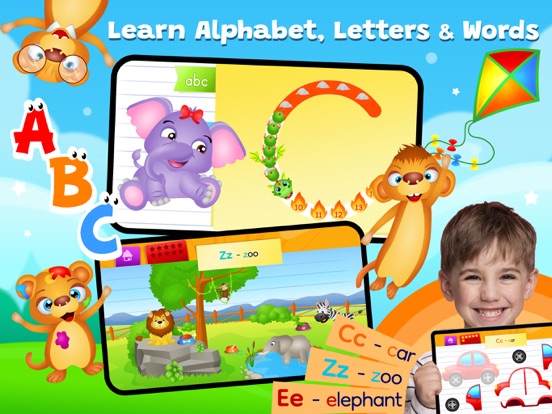123 Kids Fun ALPHABET iPad Screenshots