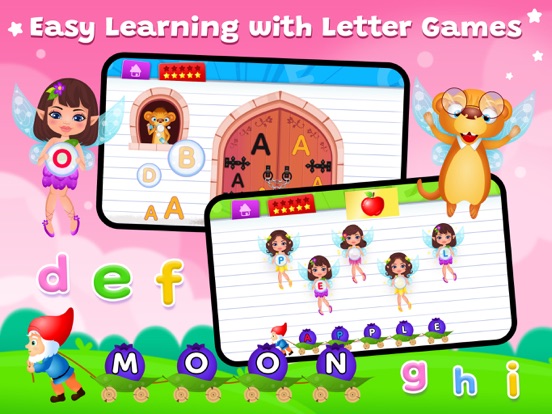 123 Kids Fun ALPHABET iPad Screenshots