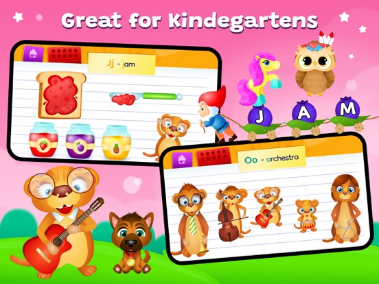 123 Kids Fun ALPHABET iPad Screenshots