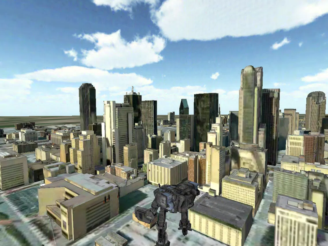 Tangkapan skrin Save Dallas Drone Flight Simulator iPad 