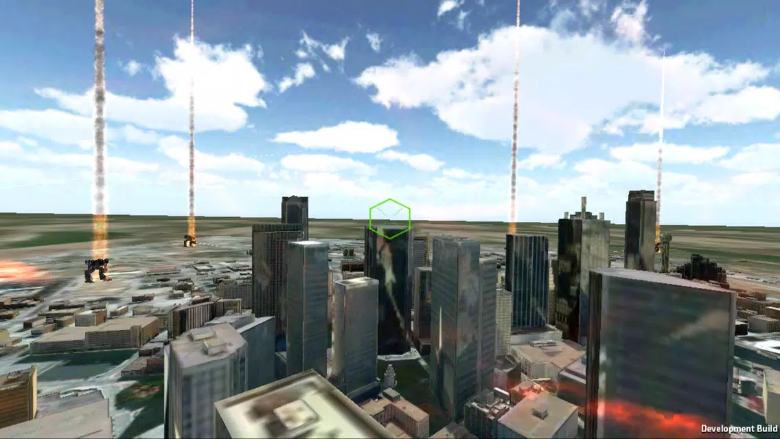 Tangkapan skrin Save Dallas Drone Flight Simulator
