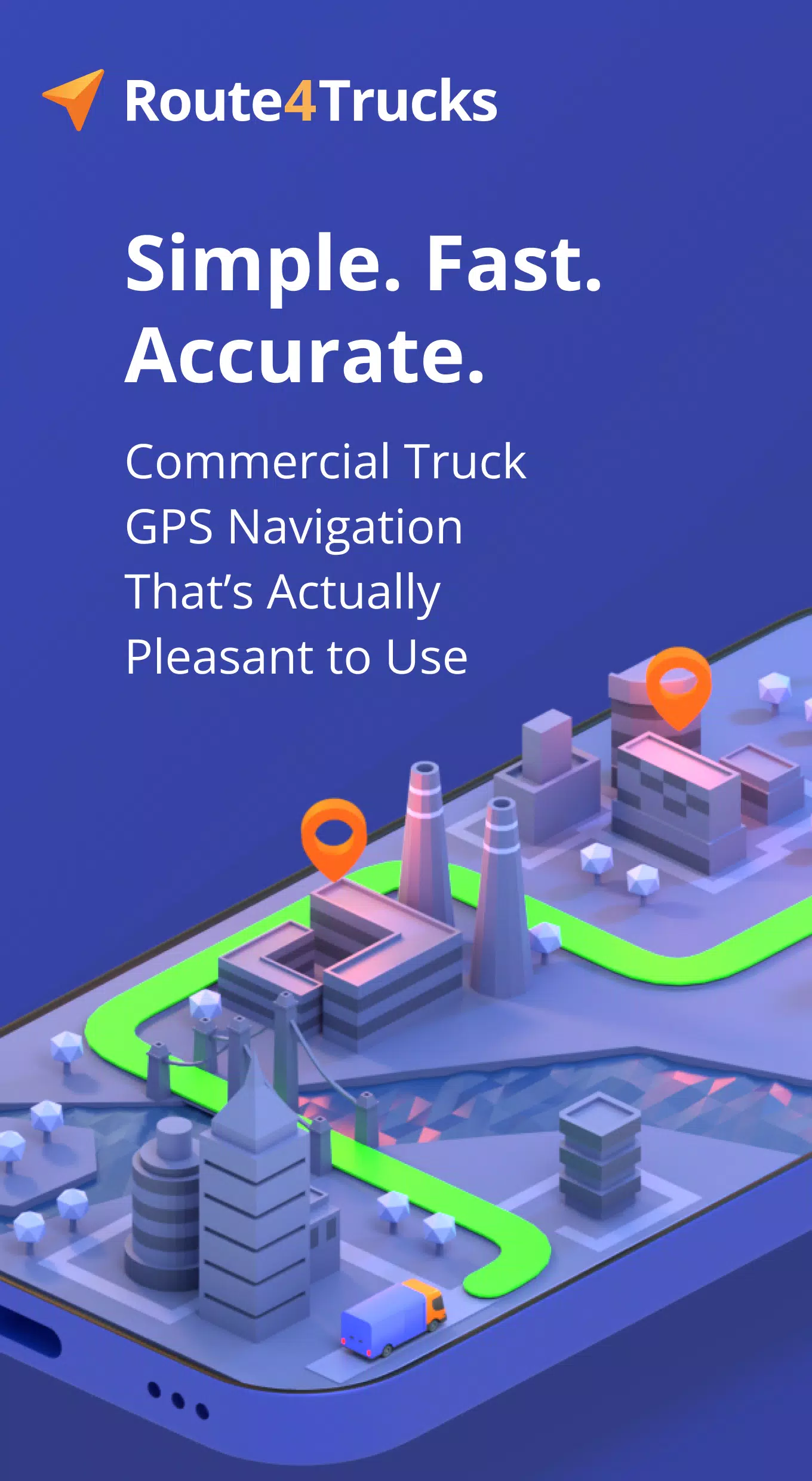 Route4Trucks Screenshots