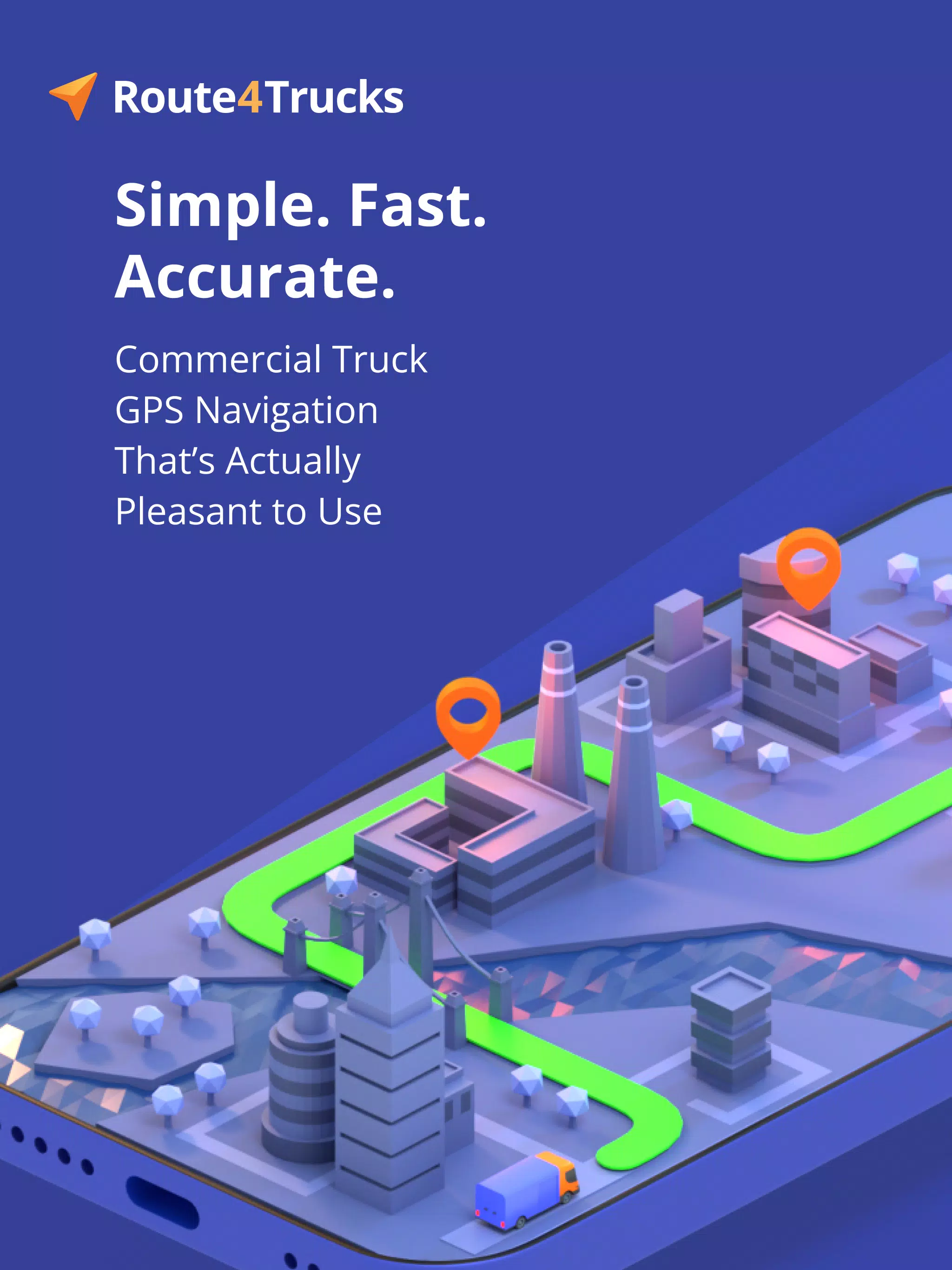 Route4Trucks Screenshots