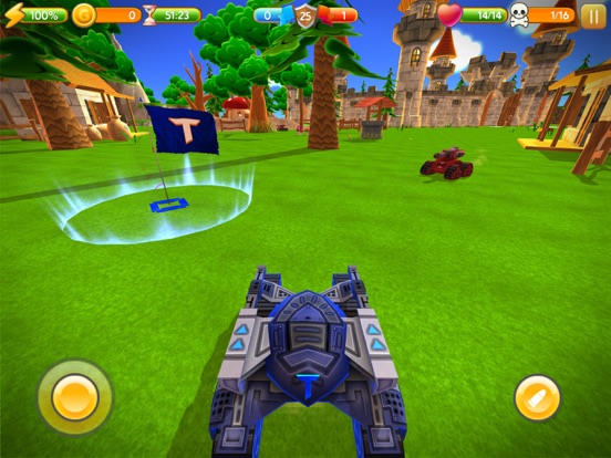 Tanky, Capture The Flag! iPad  スクリーンショット